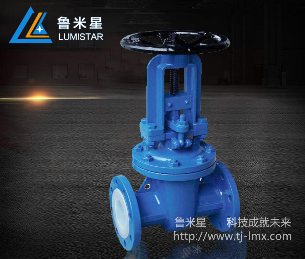 防腐阀门：衬氟闸阀
